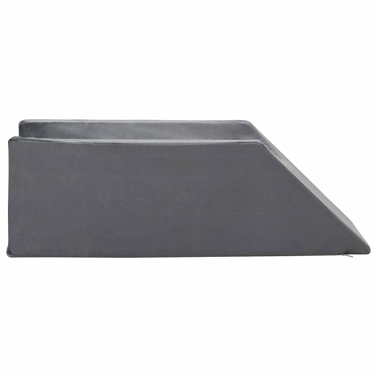 Beinkissen 68 x 25 x 21,5 cm Fest PU-Schaum Grau
