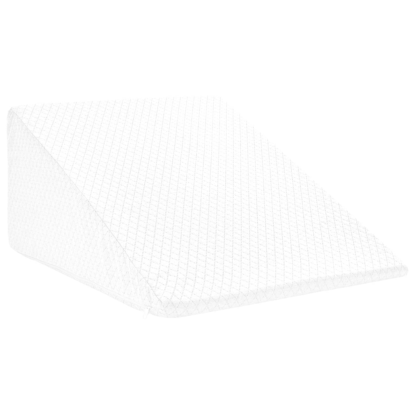 Beinkissen 60 x 50 x 30 cm Weich Viscoschaum Weiß