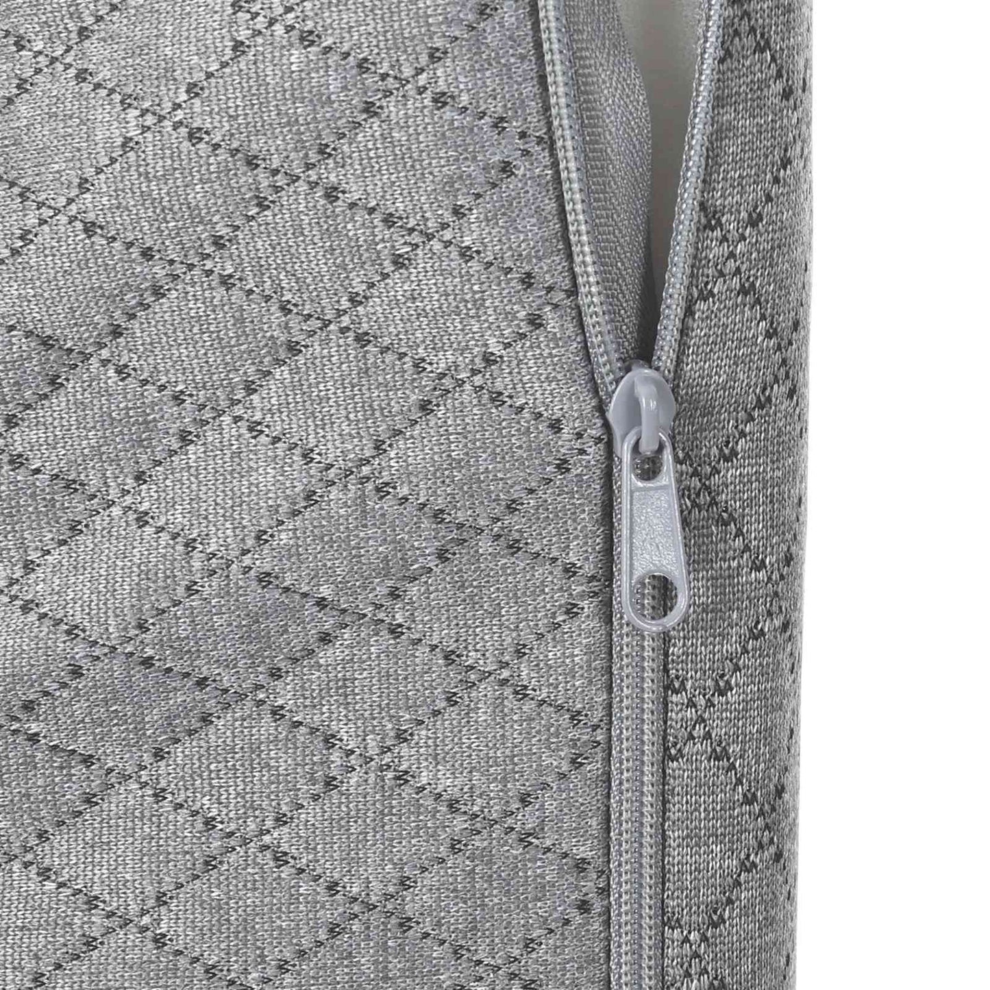 Beinkissen 60 x 50 x 30 cm Weich Viscoschaum Grau