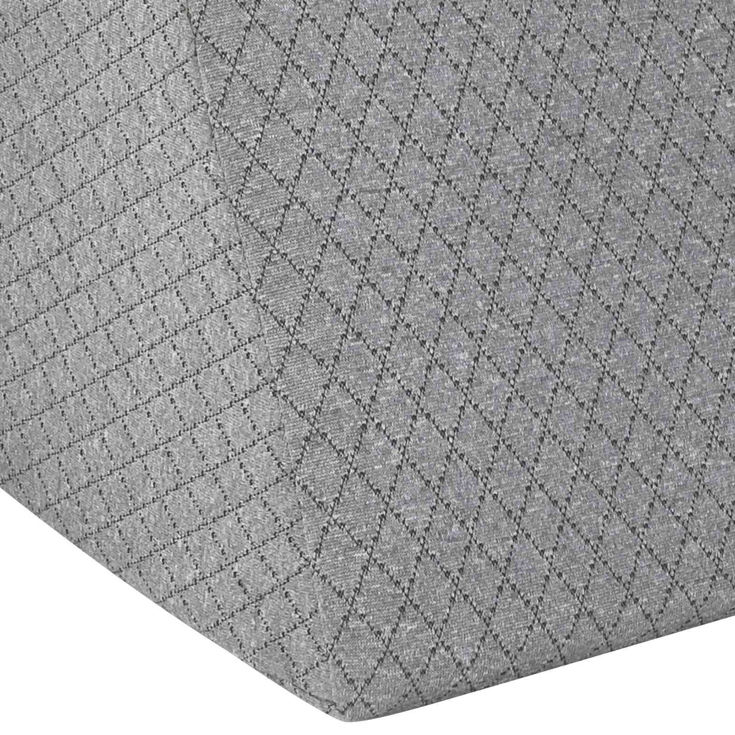 Beinkissen 60 x 50 x 30 cm Weich Viscoschaum Grau