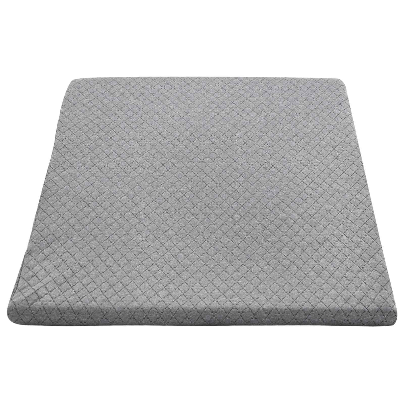 Beinkissen 60 x 50 x 30 cm Weich Viscoschaum Grau