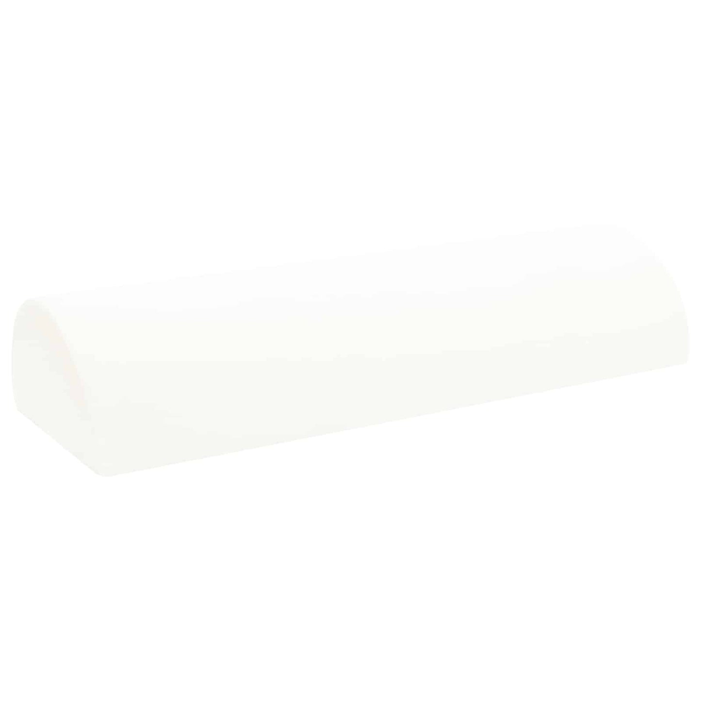 Beinkissen 52 x 20 x 12 cm Mittel Viscoschaum Weiß
