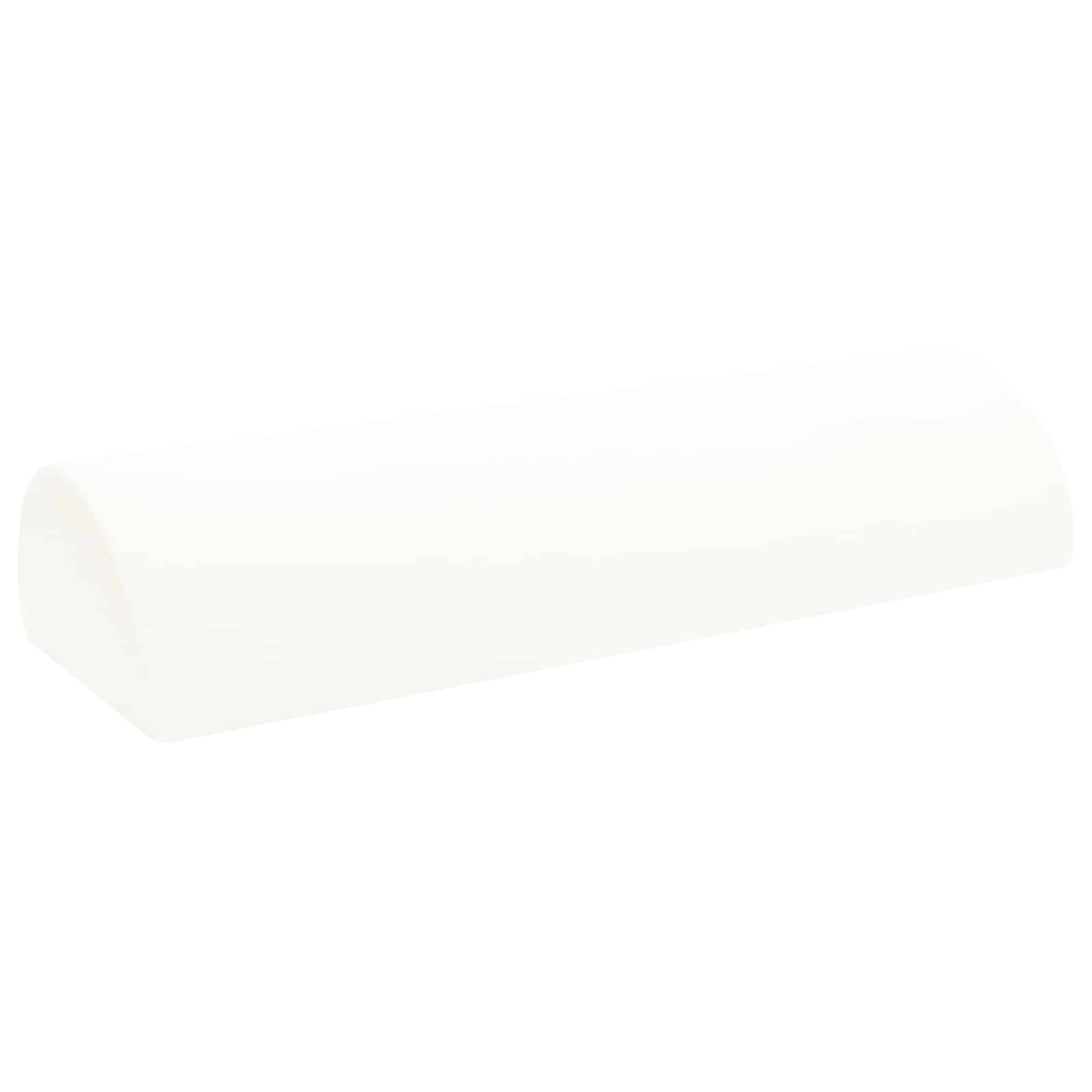 Beinkissen 52 x 20 x 12 cm Mittel Viscoschaum Weiß
