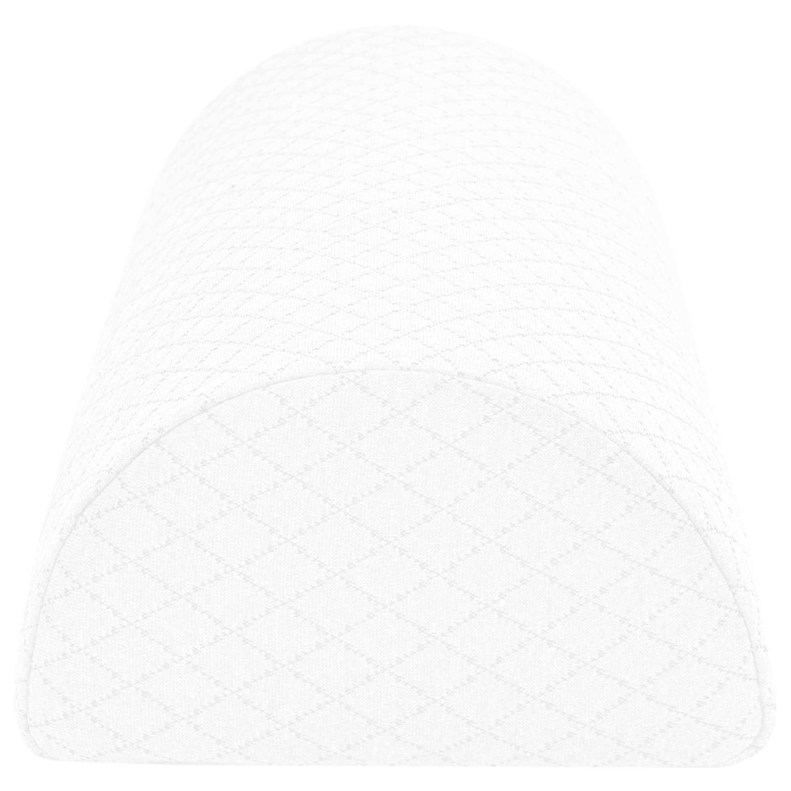 Beinkissen 52 x 20 x 12 cm Mittel Viscoschaum Weiß
