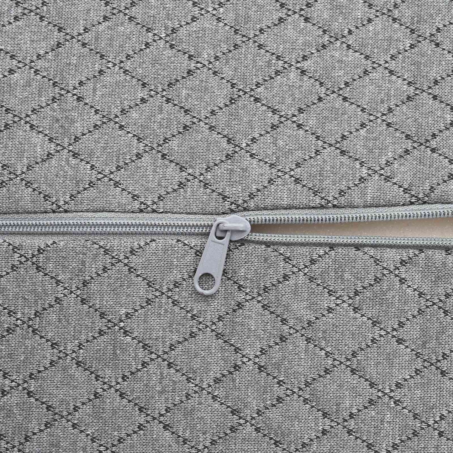 Beinkissen 52 x 20 x 11 cm Mittel Viscoschaum Grau