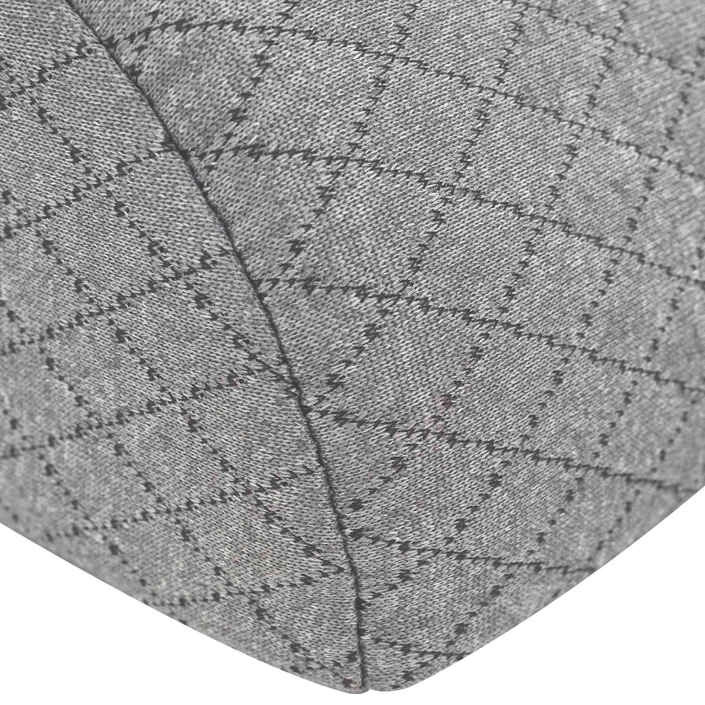 Beinkissen 52 x 20 x 11 cm Mittel Viscoschaum Grau