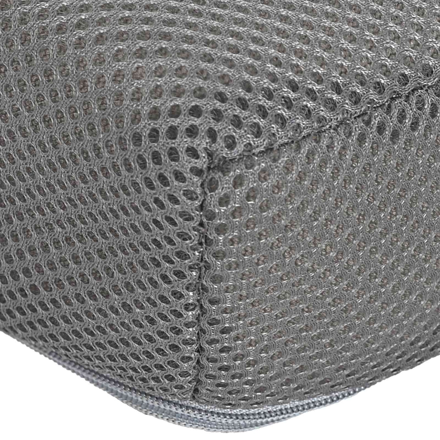 Sitzkissen Grau 39 x 38 x 8,5 cm PU-Schaum