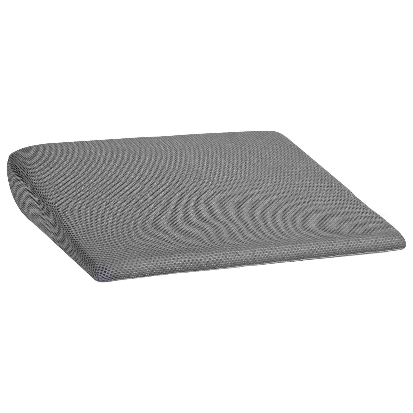Sitzkissen Grau 39 x 38 x 8,5 cm PU-Schaum