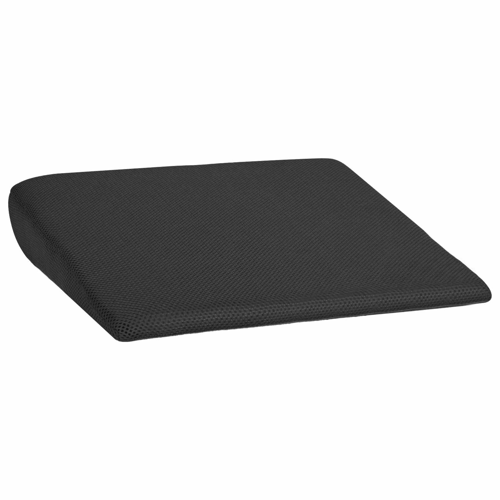 Sitzkissen Schwarz 39 x 38 x 8,5 cm PU-Schaum