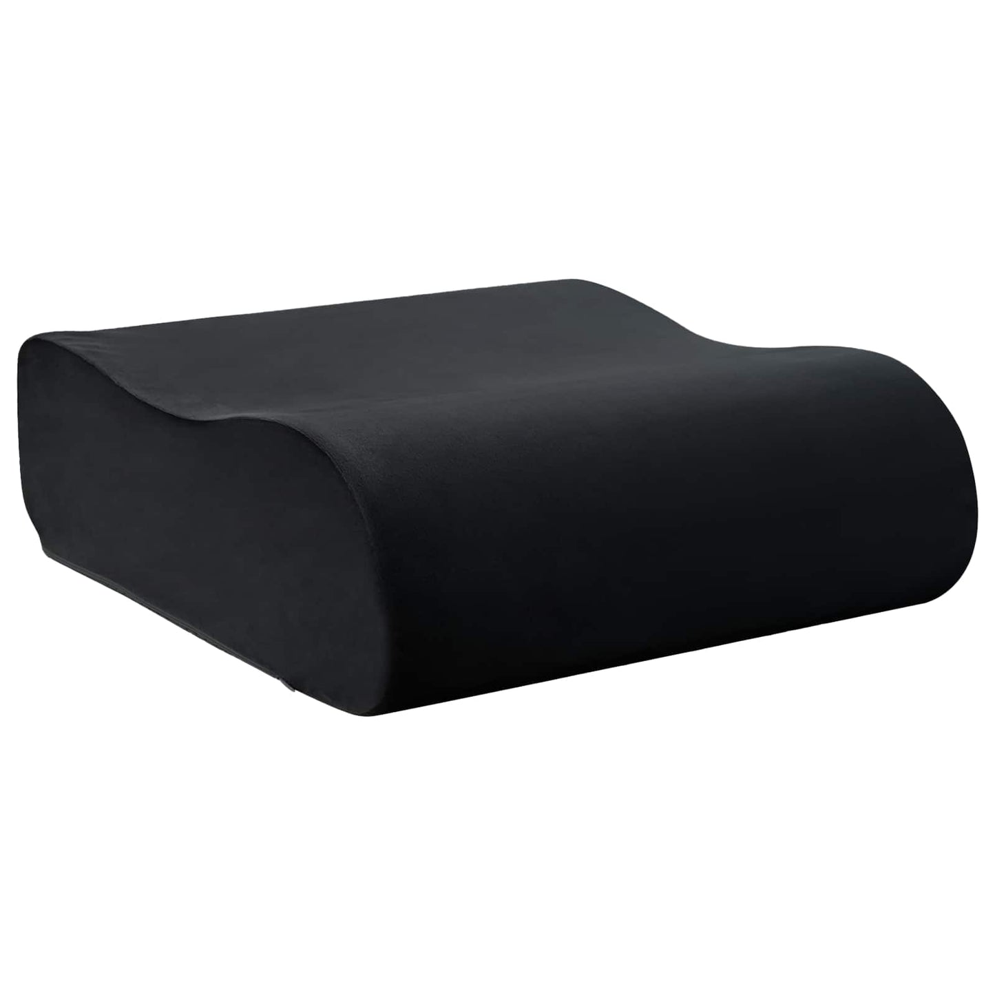 Sitzkissen Uni Schwarz 40 x 40 x 13 cm PU-Schaum