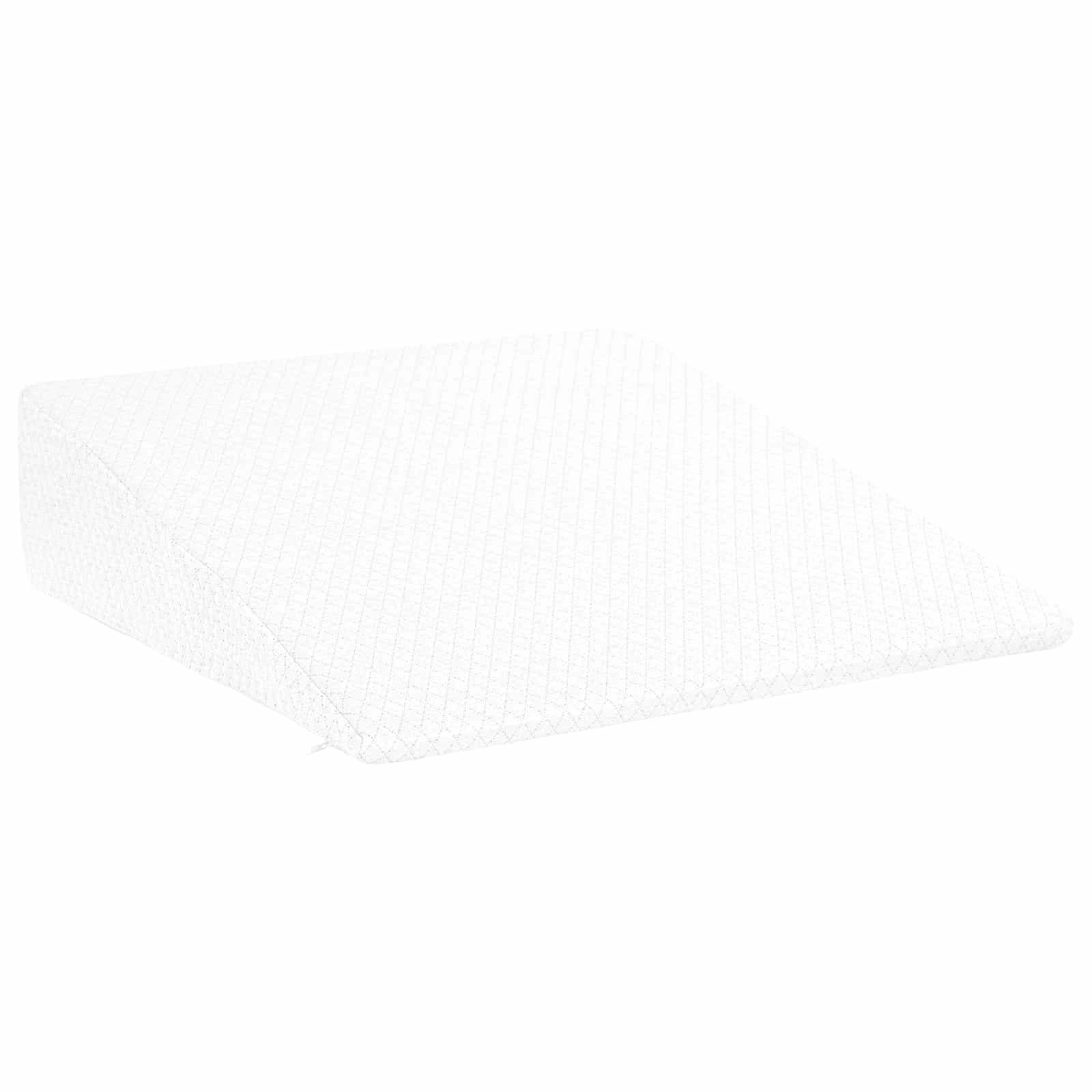 Keil Kopfkissen 69 x 64 x 19 cm Mittel Viscoschaum Weiß