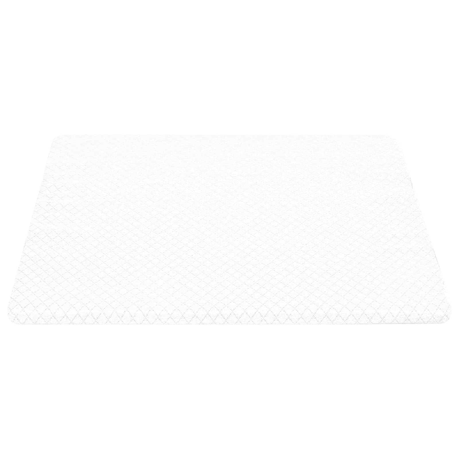 Keil Kopfkissen 69 x 64 x 19 cm Mittel Viscoschaum Weiß