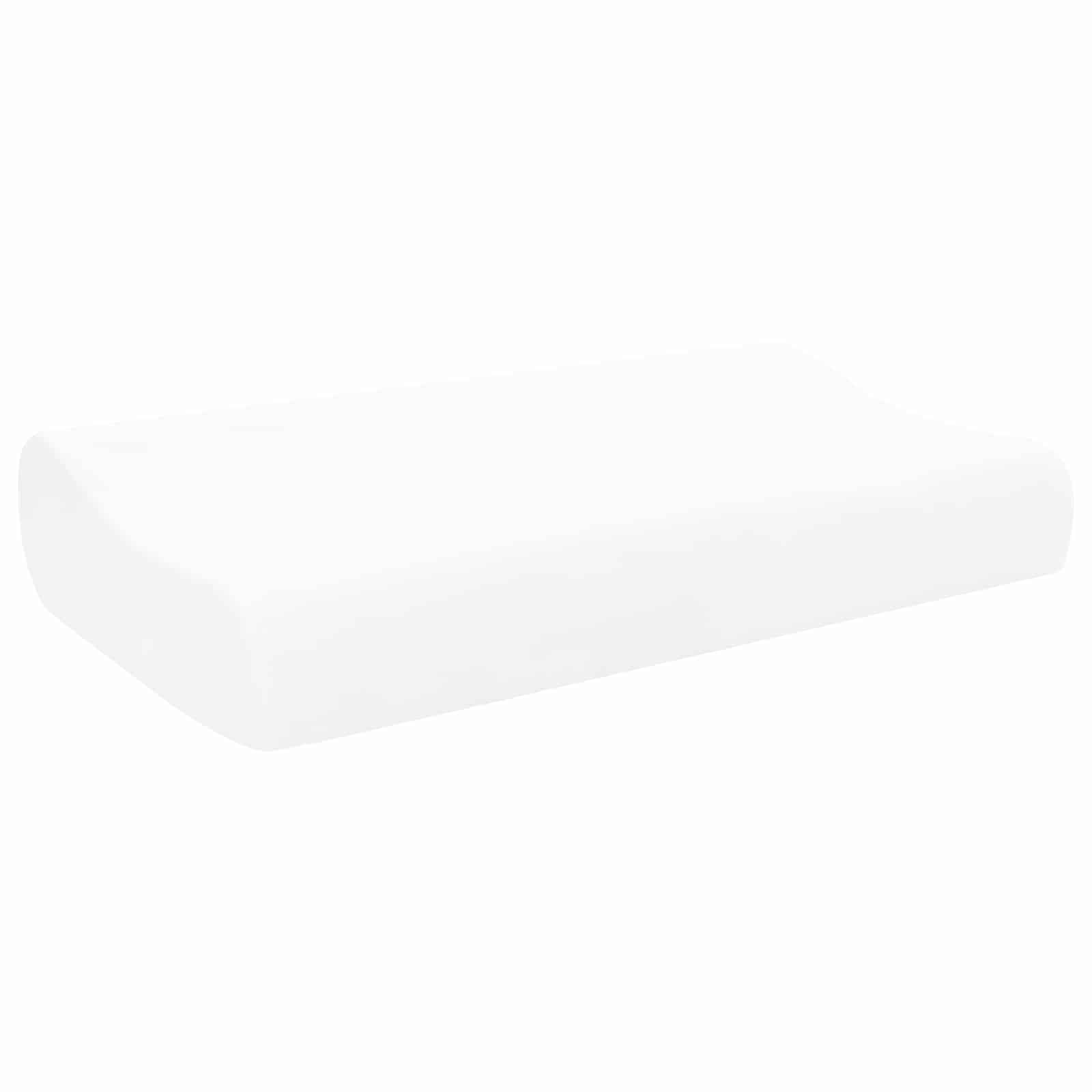 Schlafkissen 57 x 37 x 11,5 cm Mittel Viscoschaum Weiß