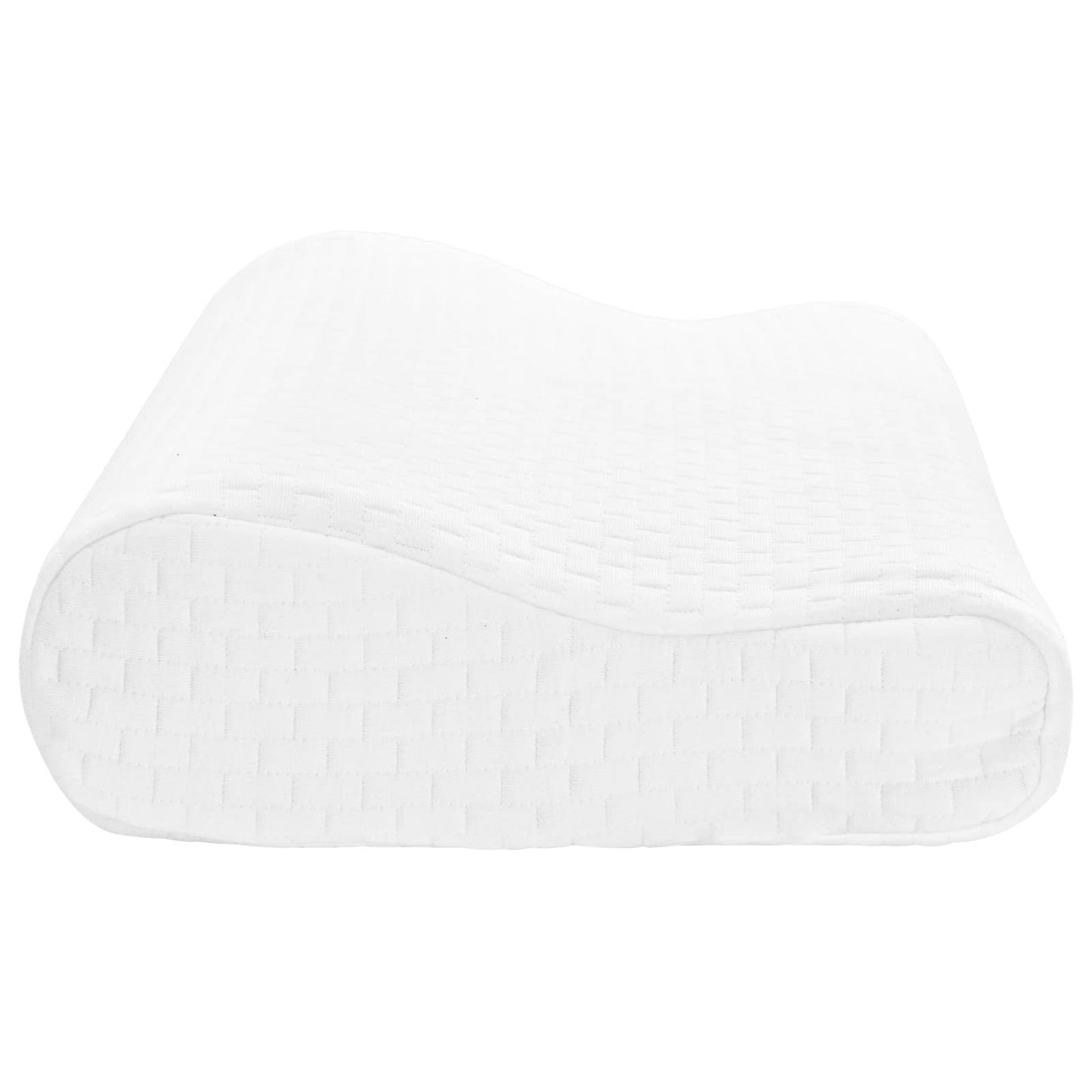 Schlafkissen 50 x 30 x 10,5 cm Mittel Viscoschaum Weiß
