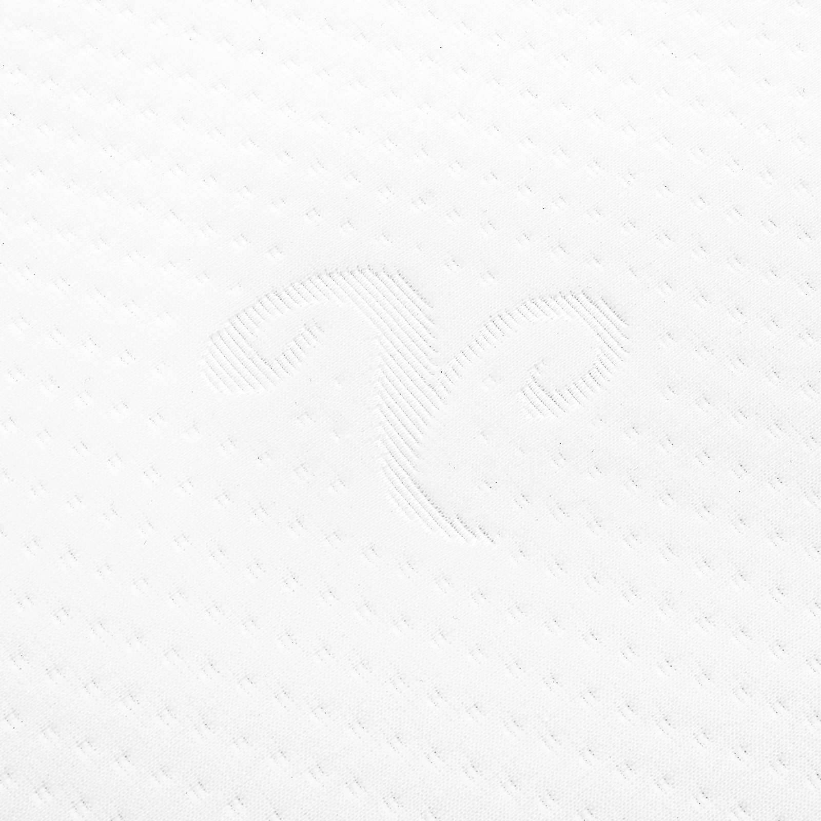 Schlafkissen 70 x 36 x 6,5 cm Mittel Viscoschaum Weiß