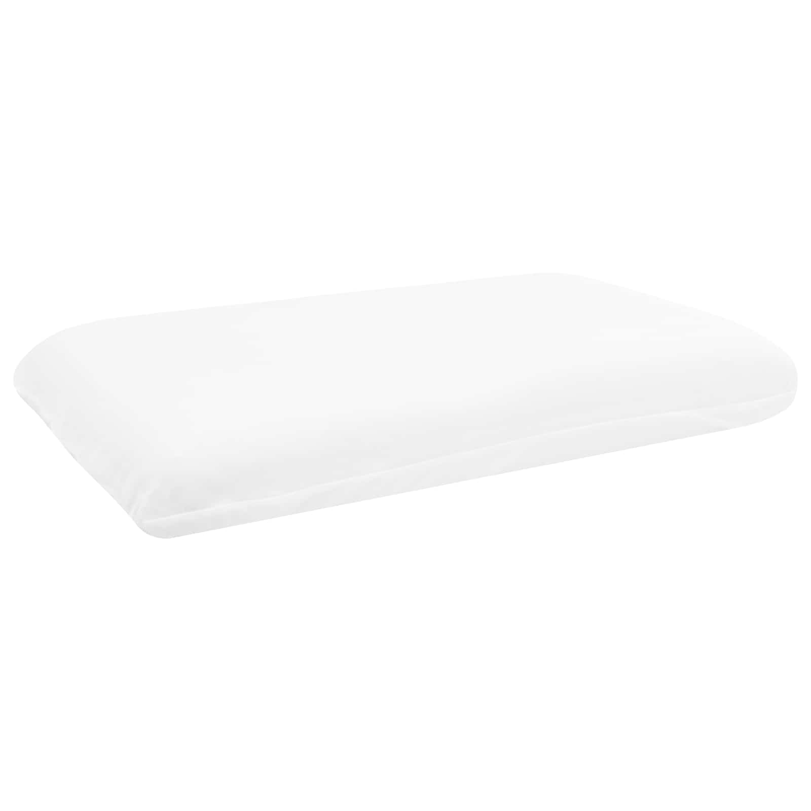 Schlafkissen 50 x 30 x 10,5 cm Mittel Viscoschaum Weiß