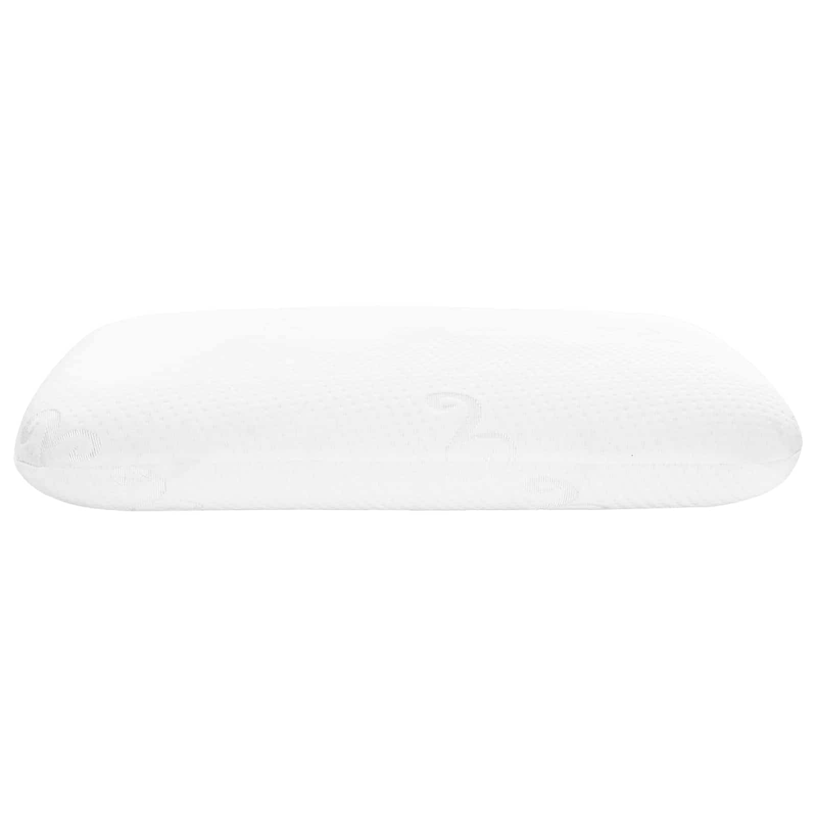 Schlafkissen 50 x 30 x 10,5 cm Mittel Viscoschaum Weiß