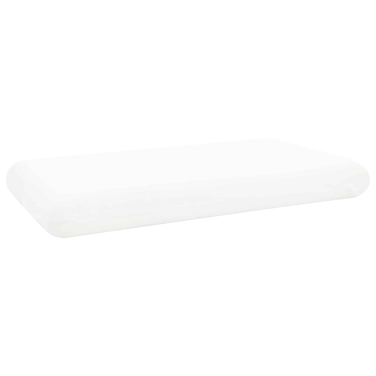 Schlafkissen 74 x 39 x 13 cm Mittel Viscoschaum Weiß