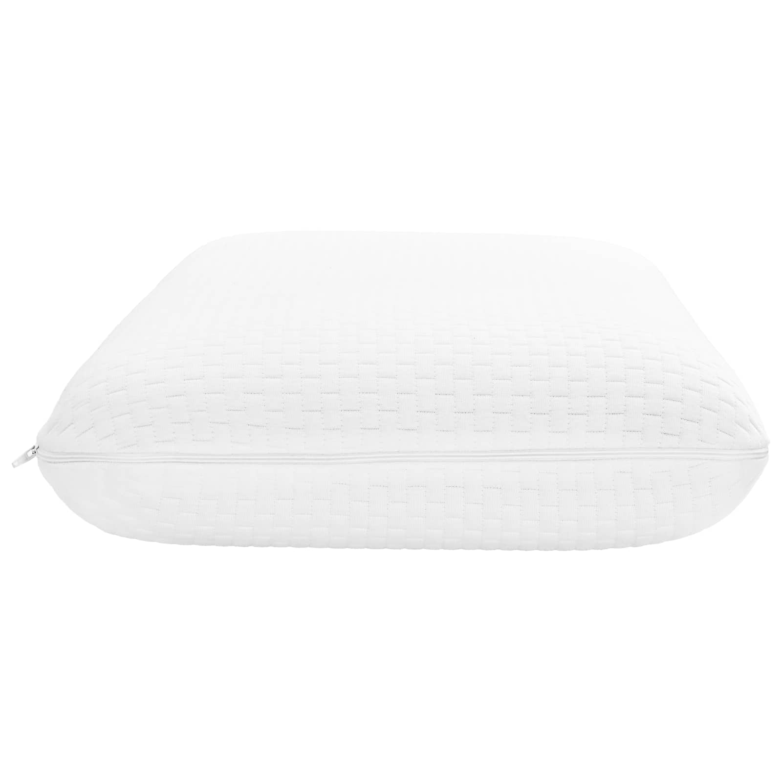 Schlafkissen 60 x 40 x 13 cm Viscoschaum Weiß