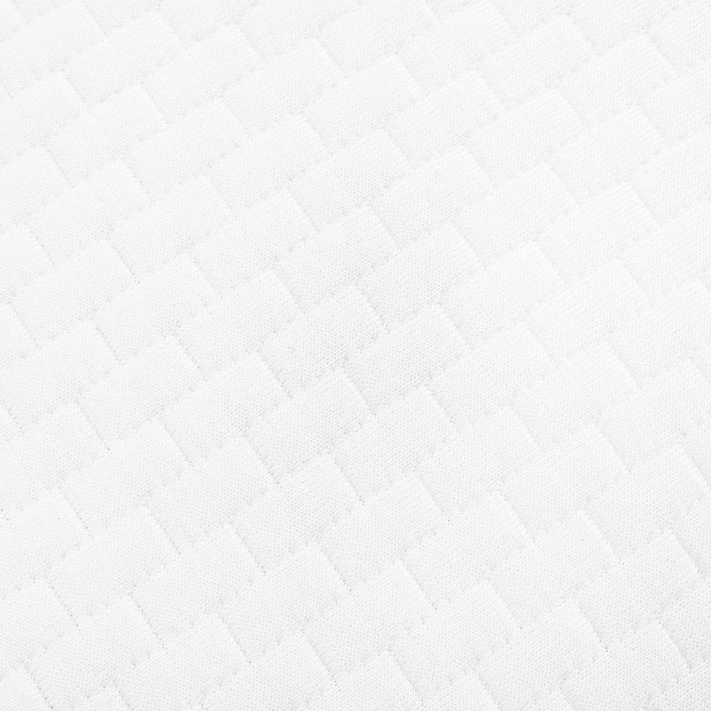 Schlafkissen 60 x 40 x 10 cm Viscoschaum Weiß