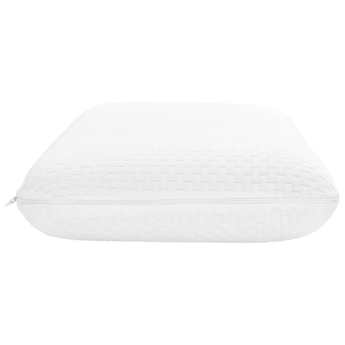 Schlafkissen 60 x 40 x 10 cm Viscoschaum Weiß