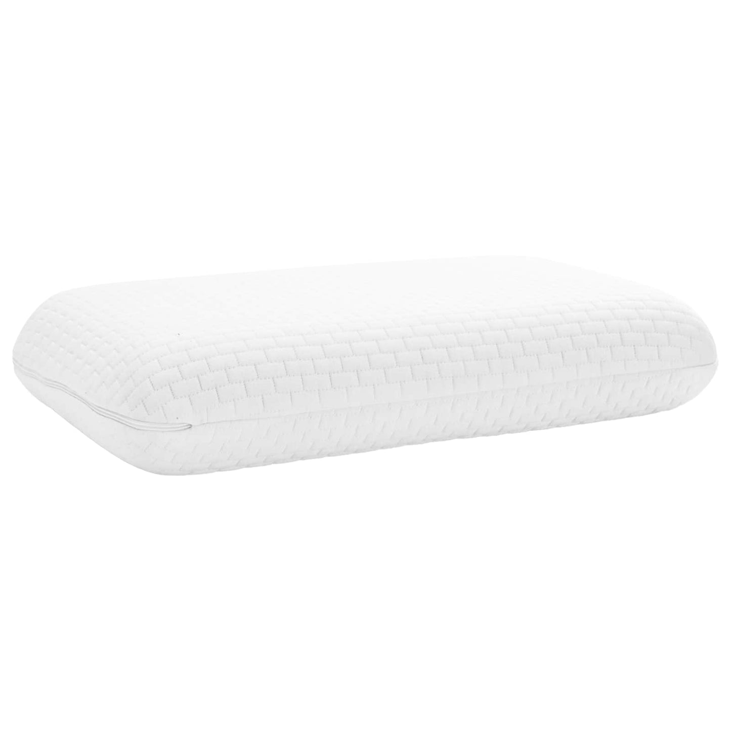Schlafkissen 50 x 30 x 10 cm Viscoschaum Weiß