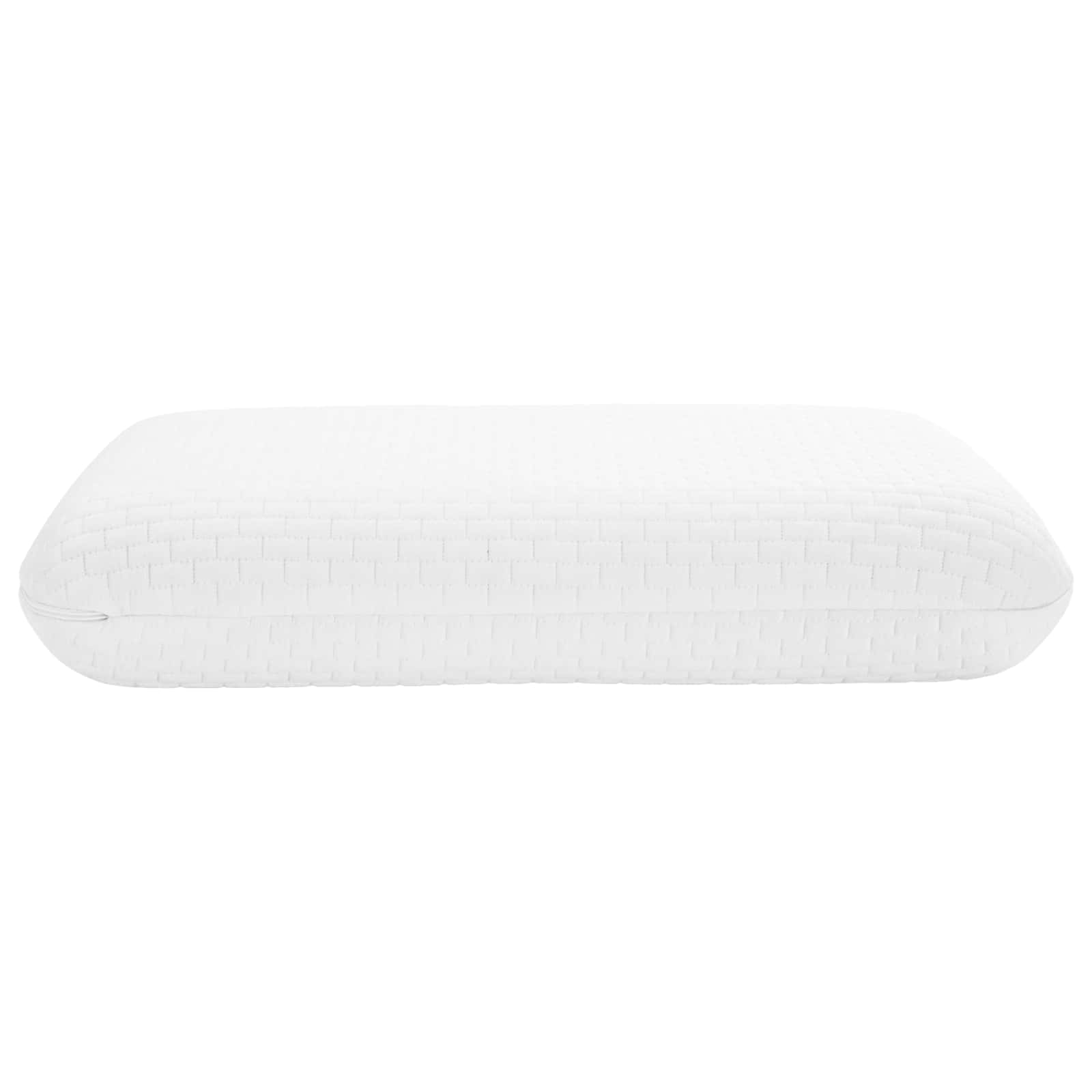 Schlafkissen 50 x 30 x 10 cm Viscoschaum Weiß