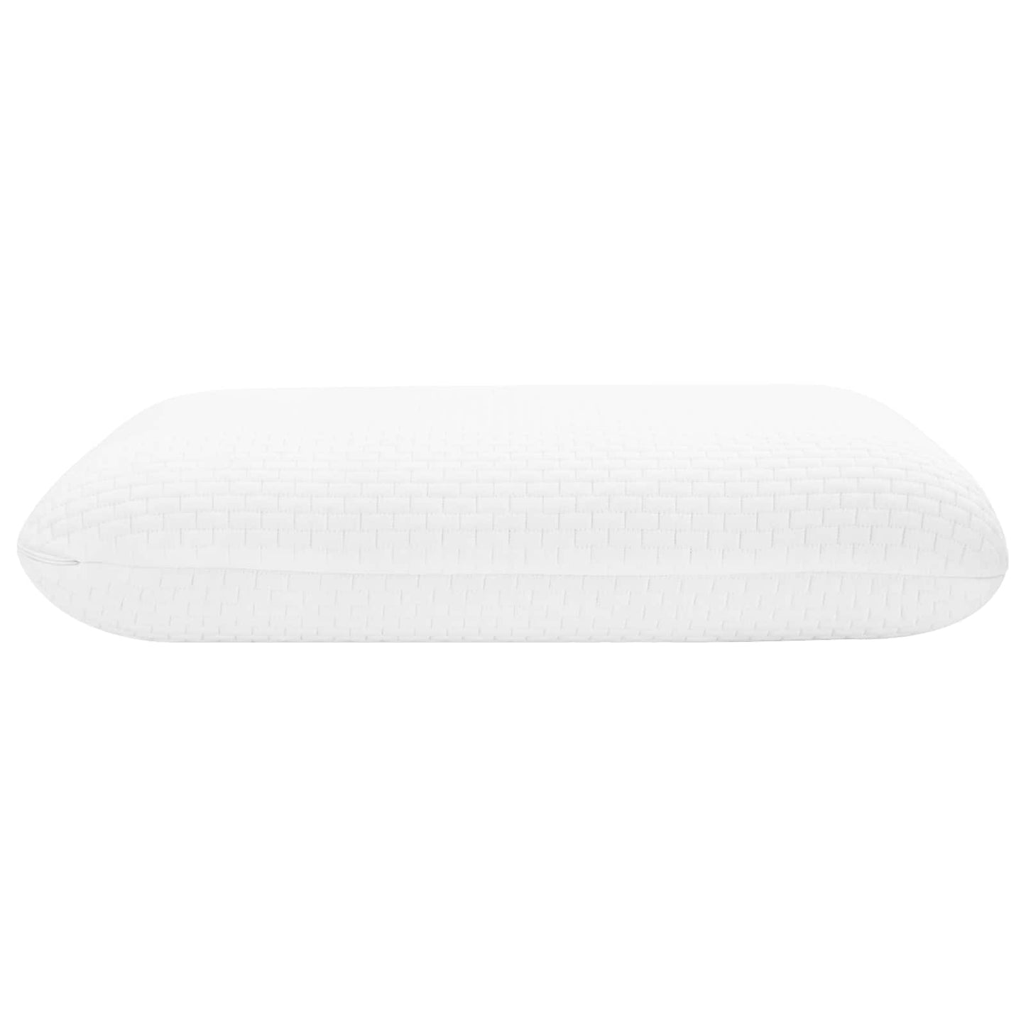 Schlafkissen 74 x 39 x 13 cm Viscoschaum Weiß