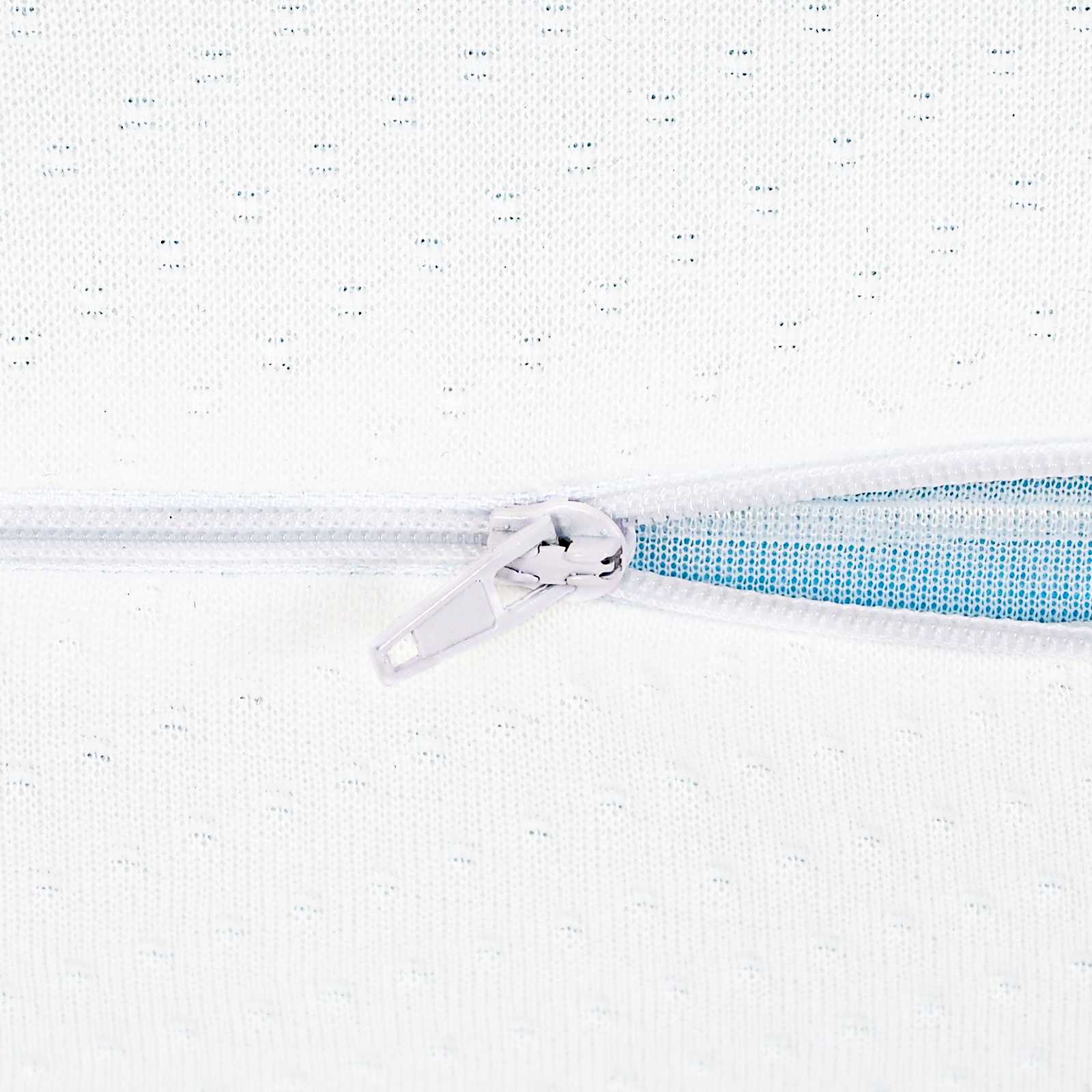 Schlafkissen 60 x 40 x 13 cm Mittel Gel-Speicherschaum Weiß