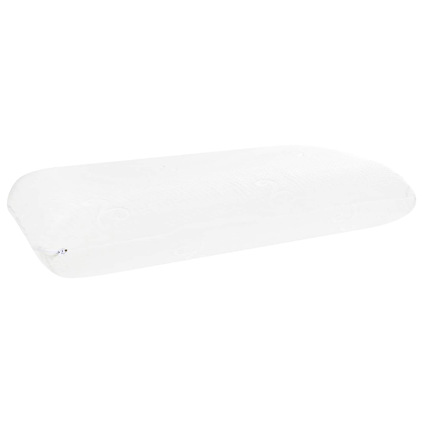 Schlafkissen 70 x 36 x 13 cm Mittel Gel-Speicherschaum Weiß