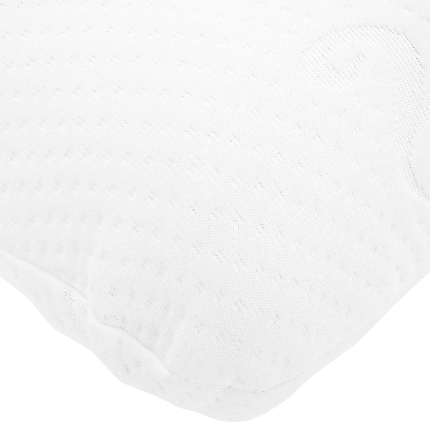 Schlafkissen 74 x 39 x 13 cm Mittel Gel-Speicherschaum Weiß