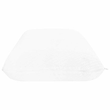 Schlafkissen 74 x 39 x 13 cm Mittel Gel-Speicherschaum Weiß