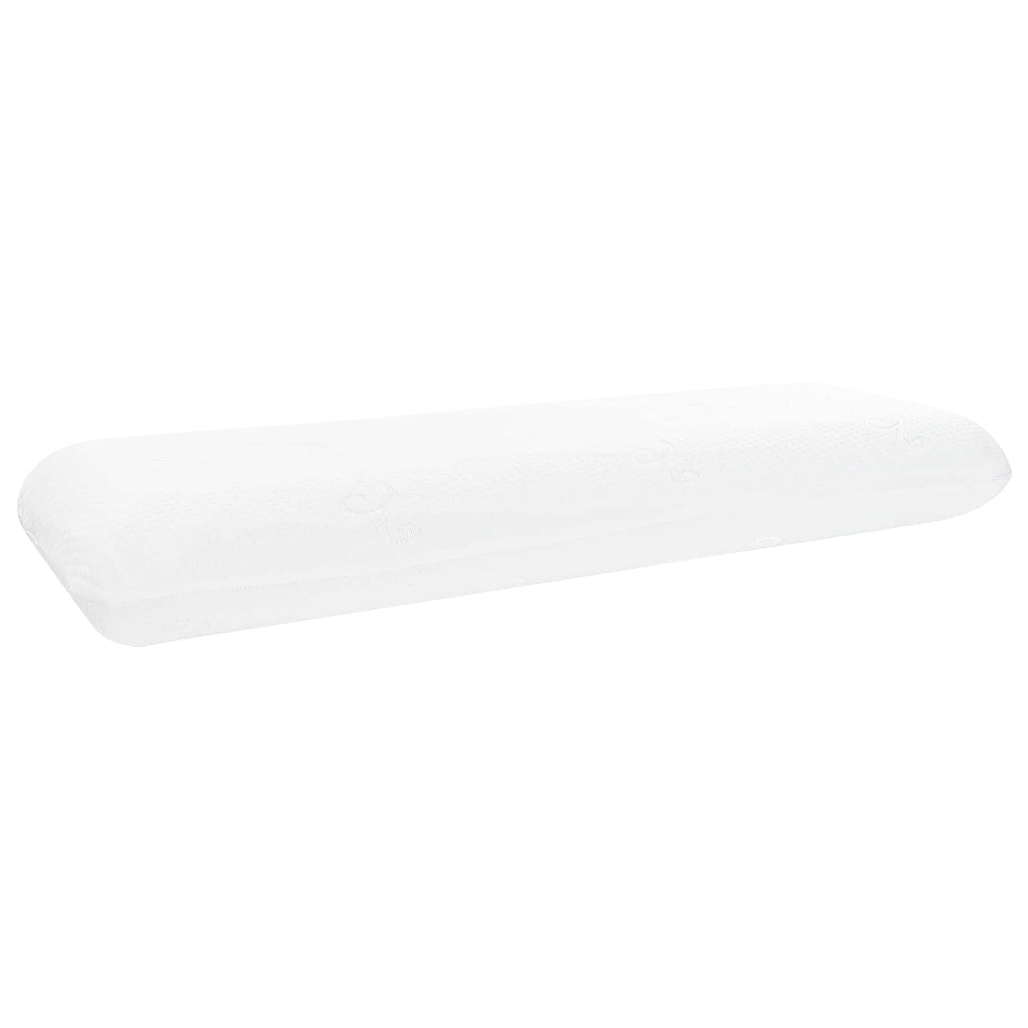 Schlafkissen 105 x 36 x 13 cm Mittel Gel-Speicherschaum Weiß