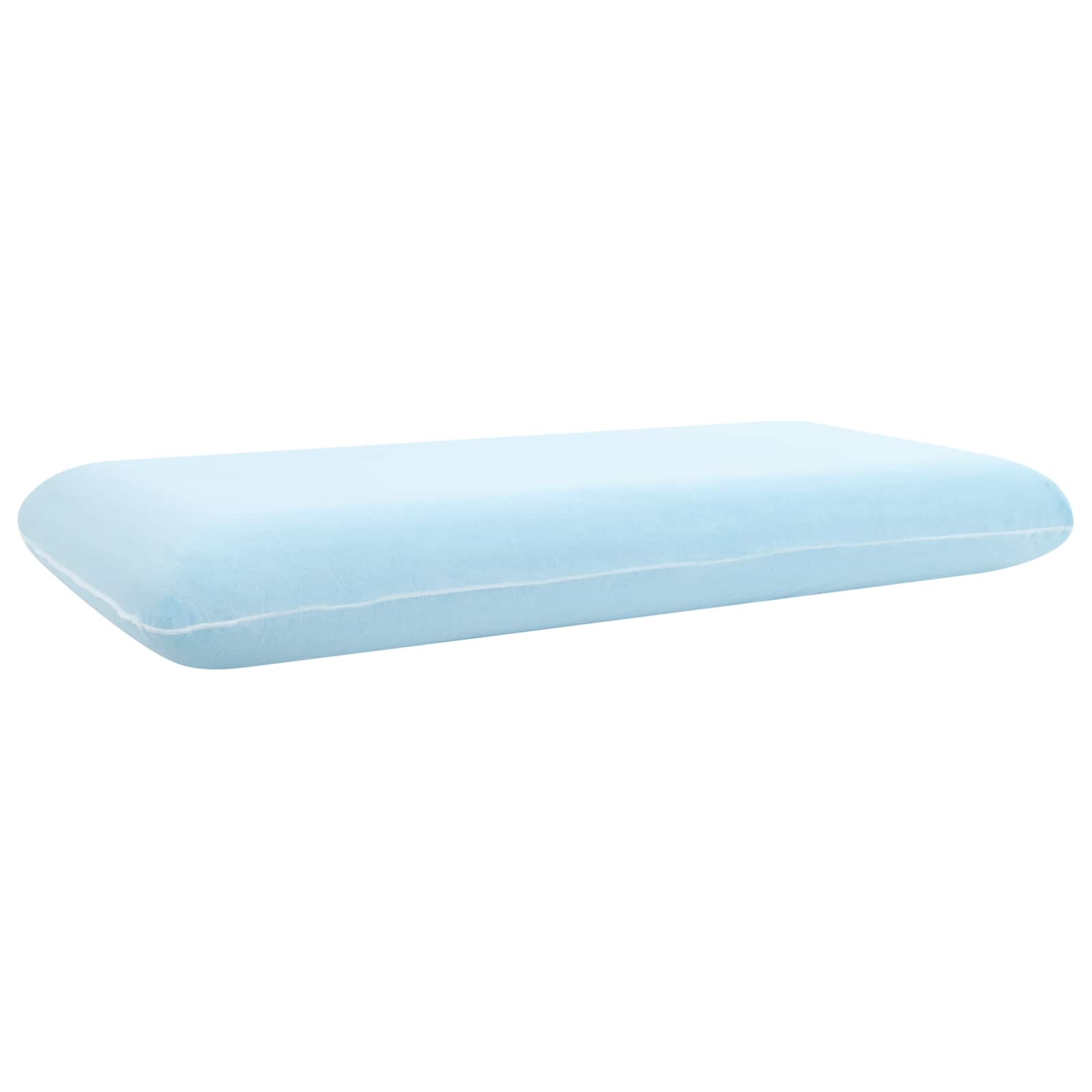 Schlafkissen 120 x 36 x 13 cm Mittel Gel-Speicherschaum Weiß