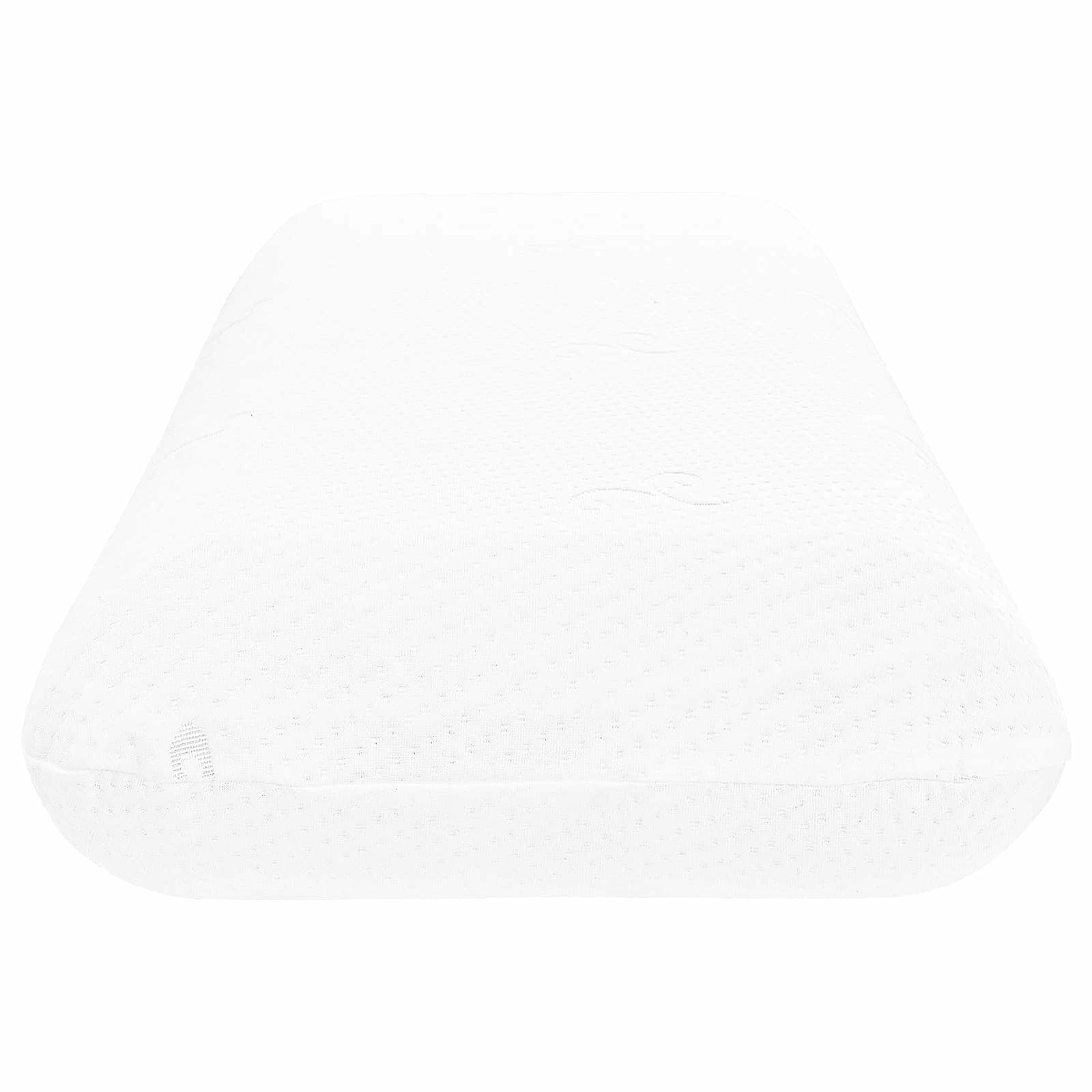 Schlafkissen 120 x 36 x 13 cm Mittel Gel-Speicherschaum Weiß