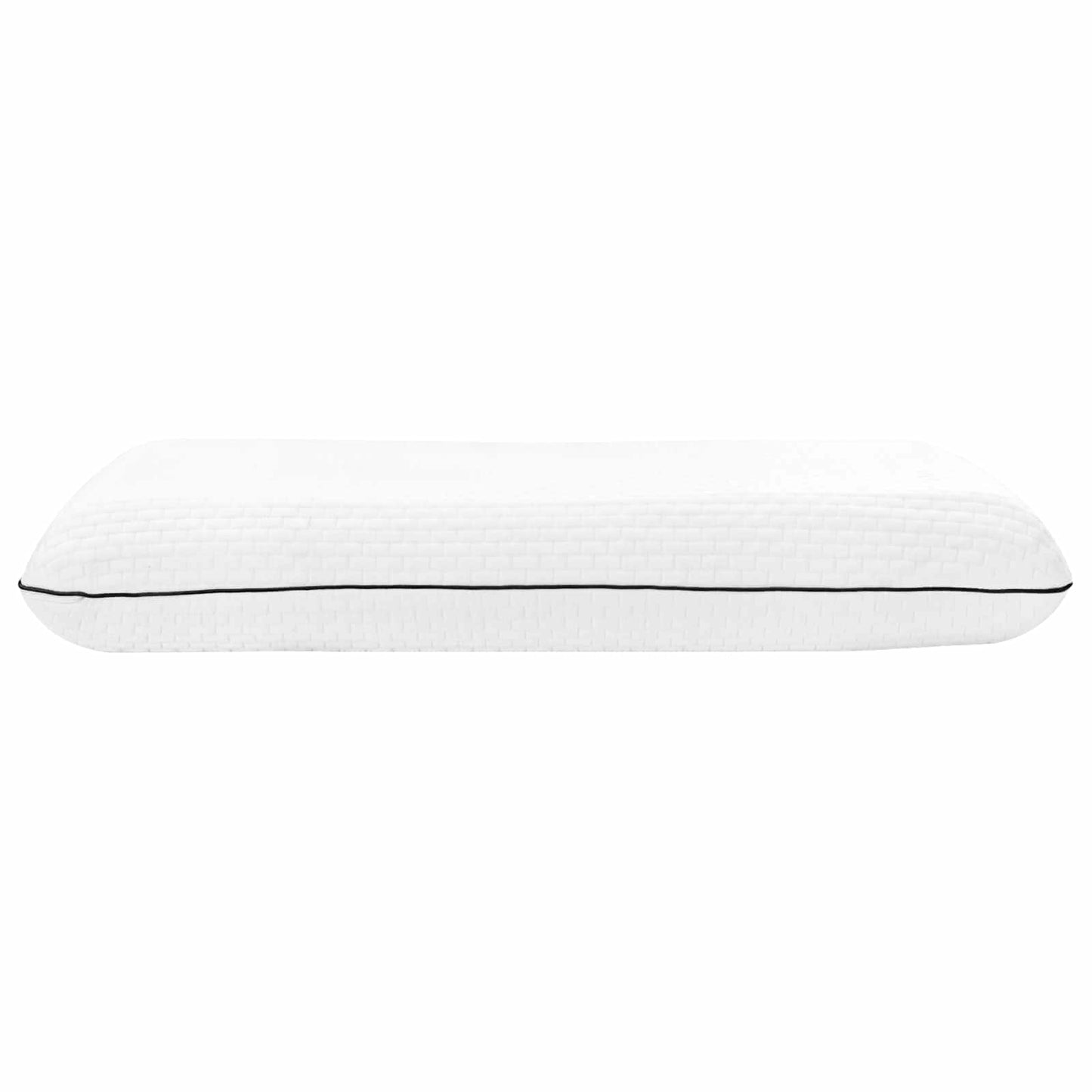 Schlafkissen 70 x 35 x 10 cm Mittel Gelschaum Weiß