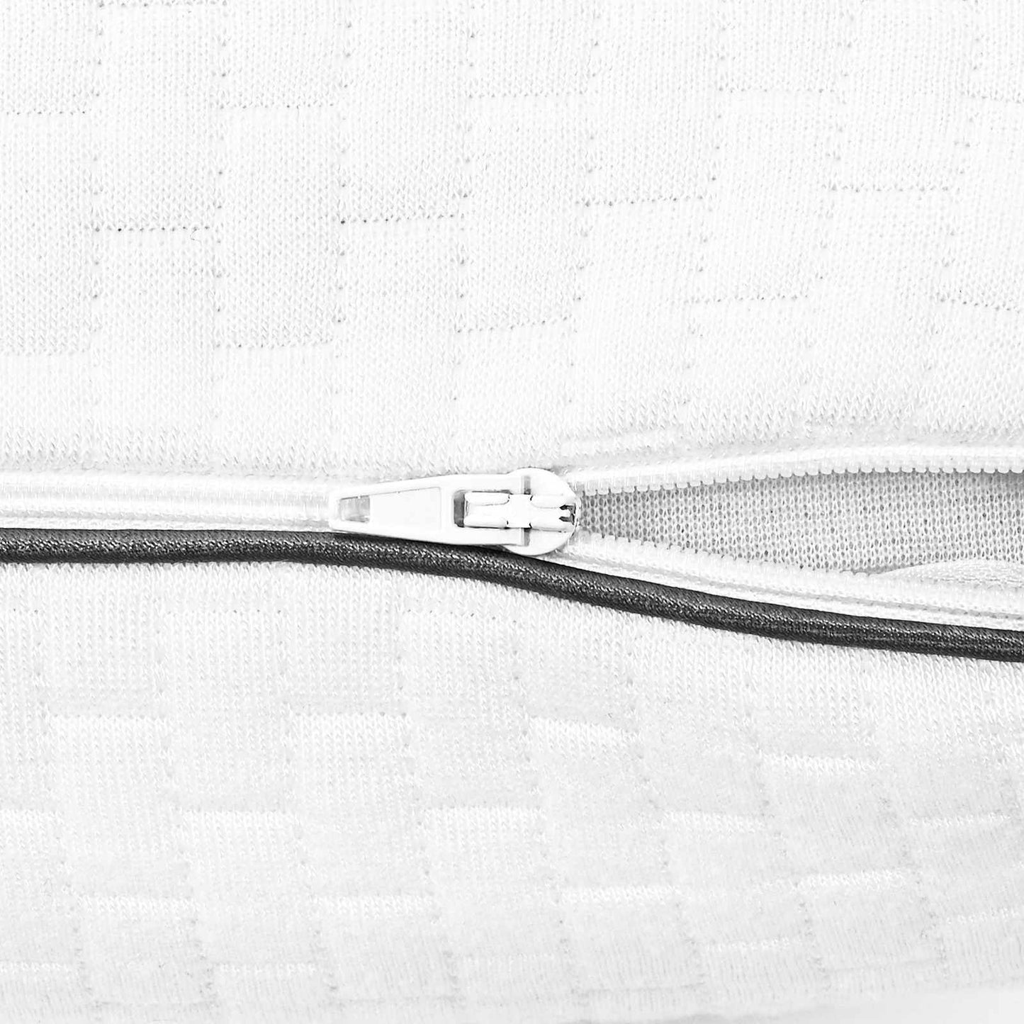Schlafkissen 80 x 35 x 10 cm Mittel Gelschaum Weiß