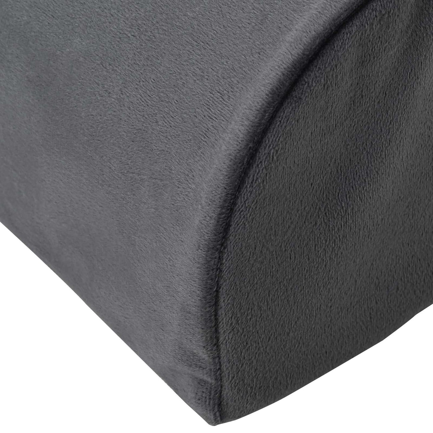 Fußstützenkissen 42 x 18 x 13 cm Fest PU-Schaum Grau