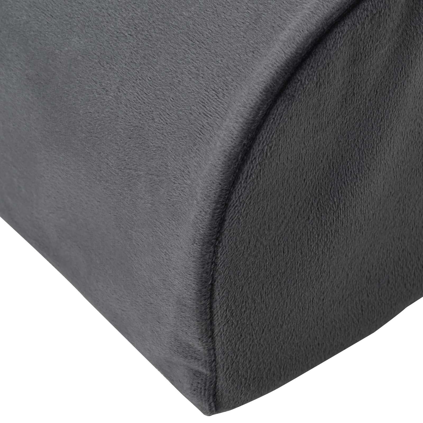 Fußstützenkissen 42 x 18 x 13 cm Fest PU-Schaum Grau