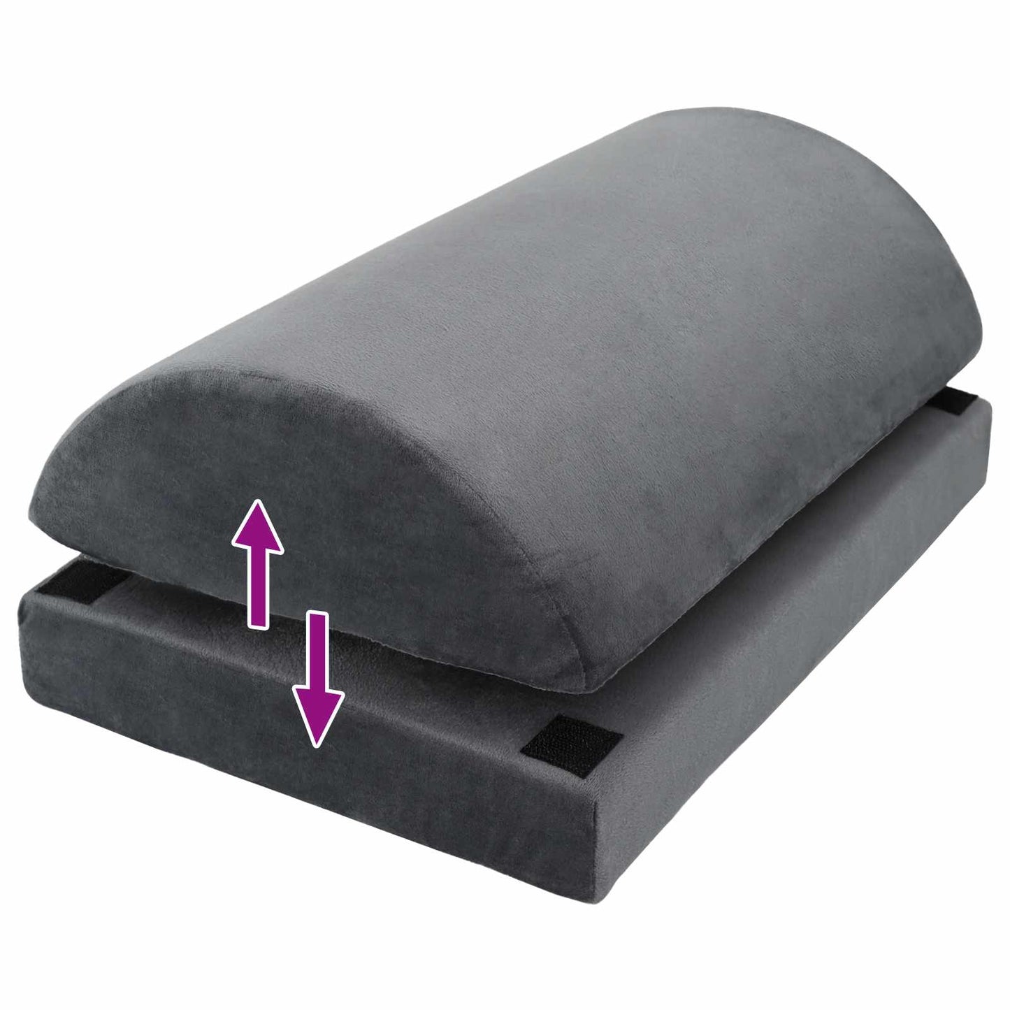 44 x 29 x 17 cm Fest PU-Schaum Grau