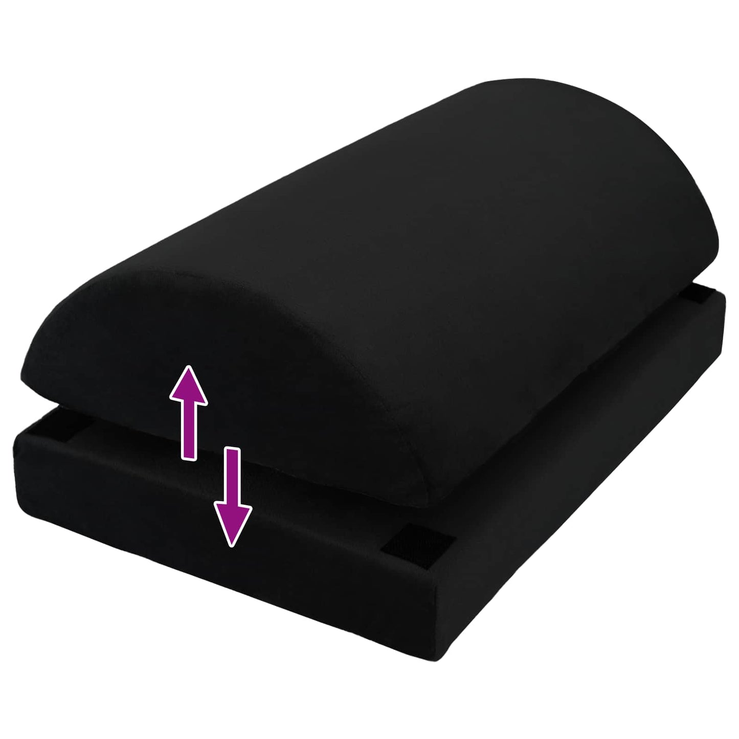 44 x 29 x 17 cm Fest PU-Schaum Schwarz