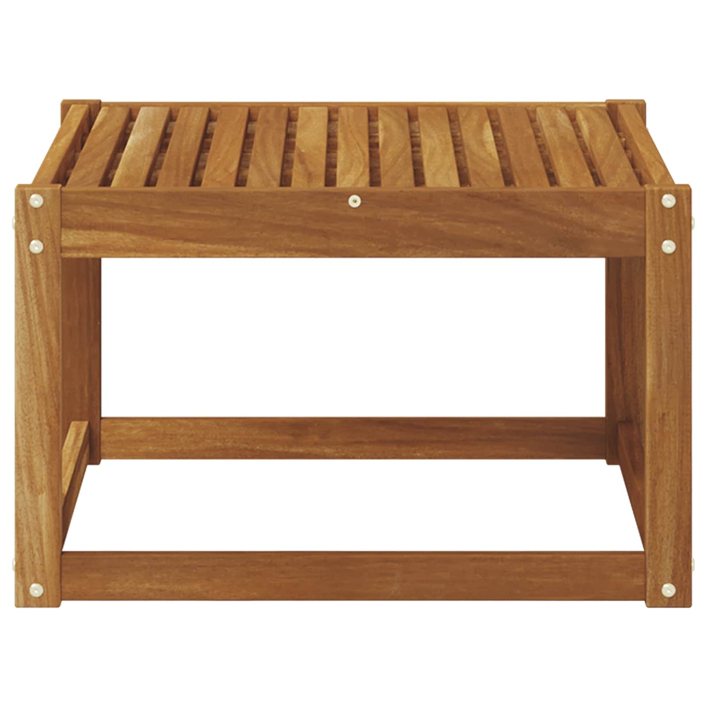 Tisch für Outdoor Massivholz Akazie Natur 59 x 59 x 37 cm