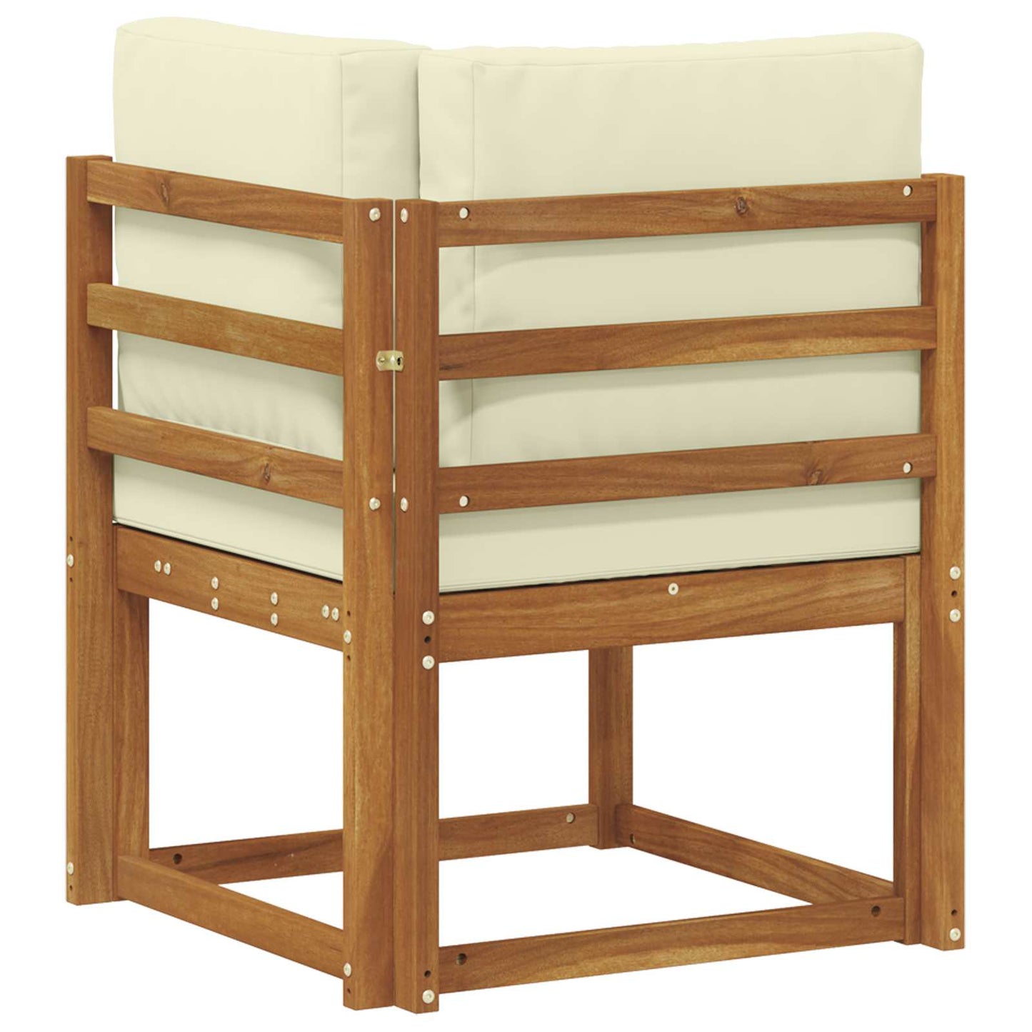Outdoor Ecksofa Massivholz Akazie