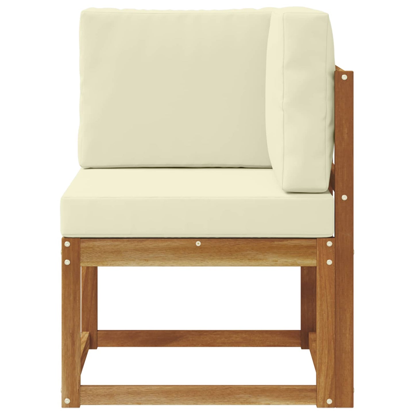 Outdoor Ecksofa Massivholz Akazie