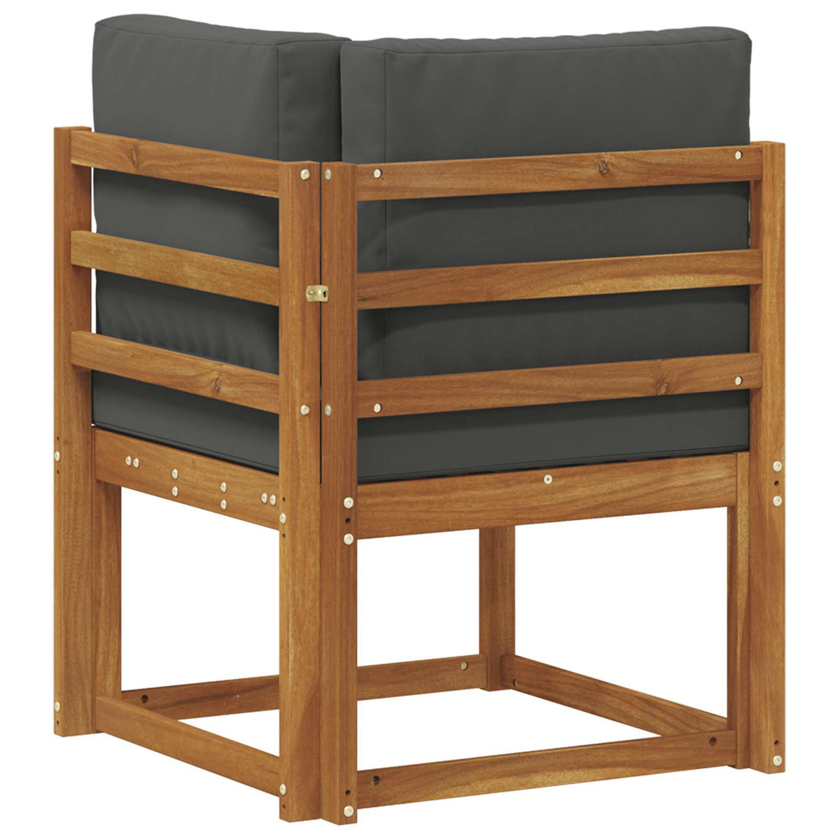 Outdoor Ecksofa Massivholz Akazie