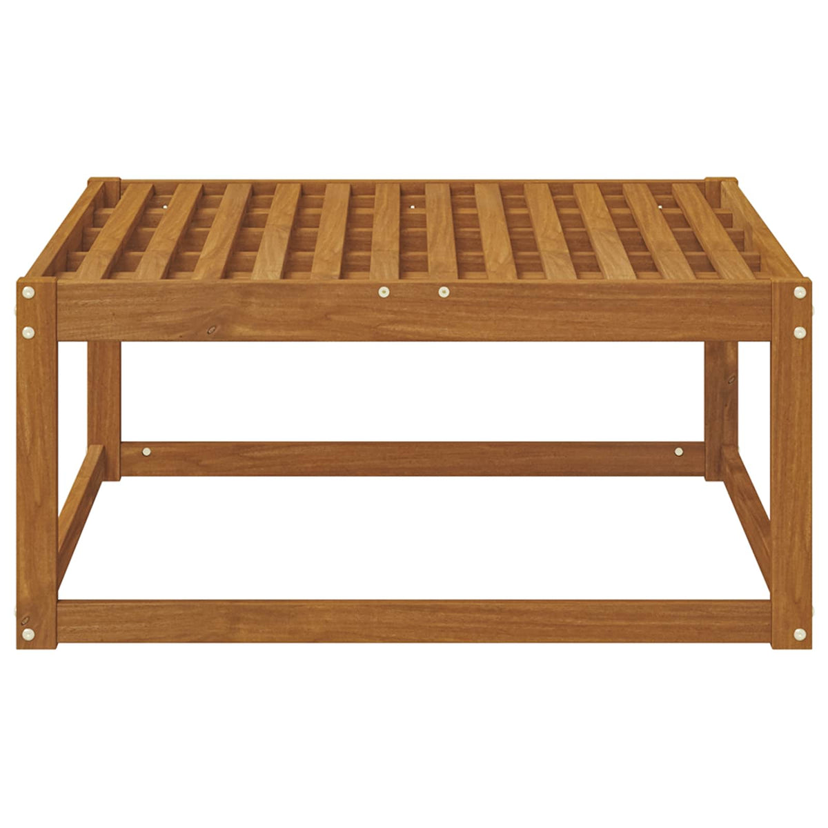 Outdoor-Fußhocker Natur 79 x 79 x 37 cm