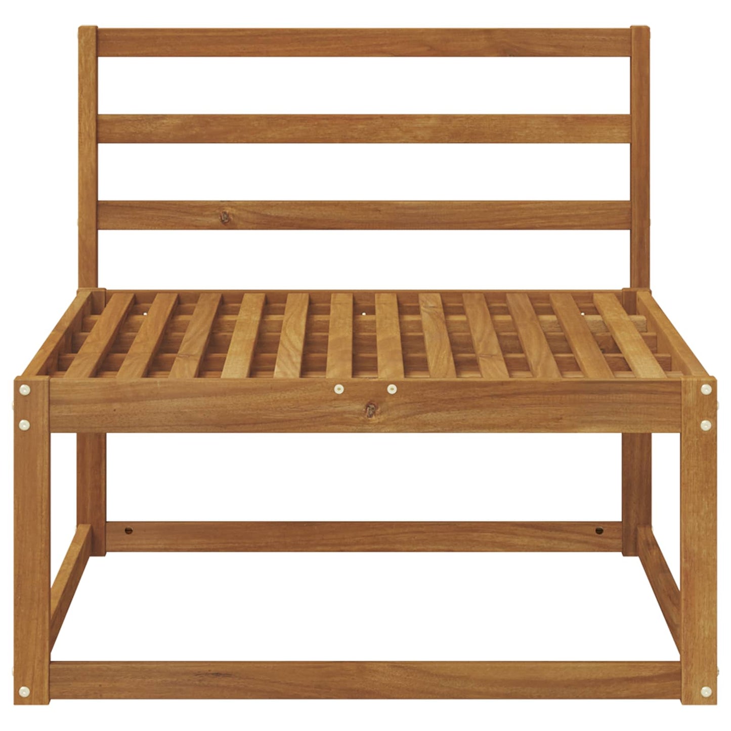 Outdoor Mittelsofa Natur 79 x 83 x 73 cm