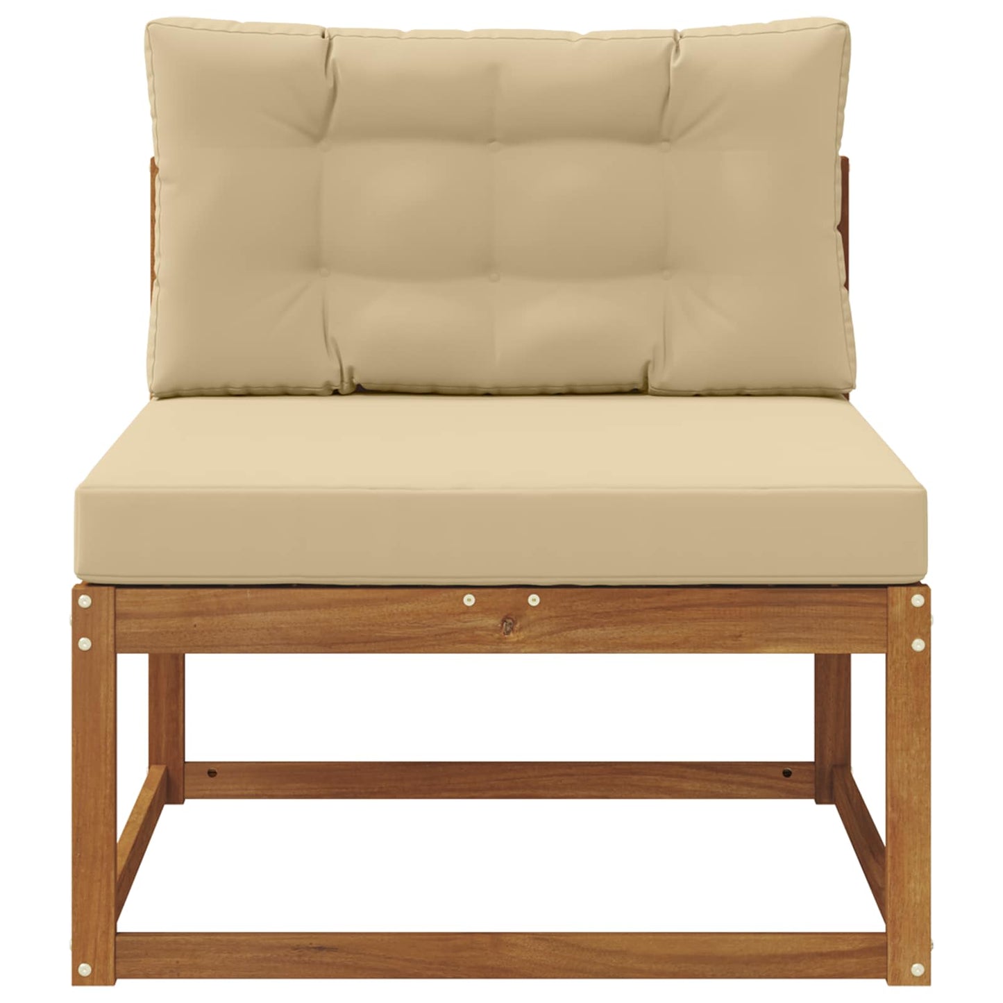 Outdoor Mittelsofa Natur