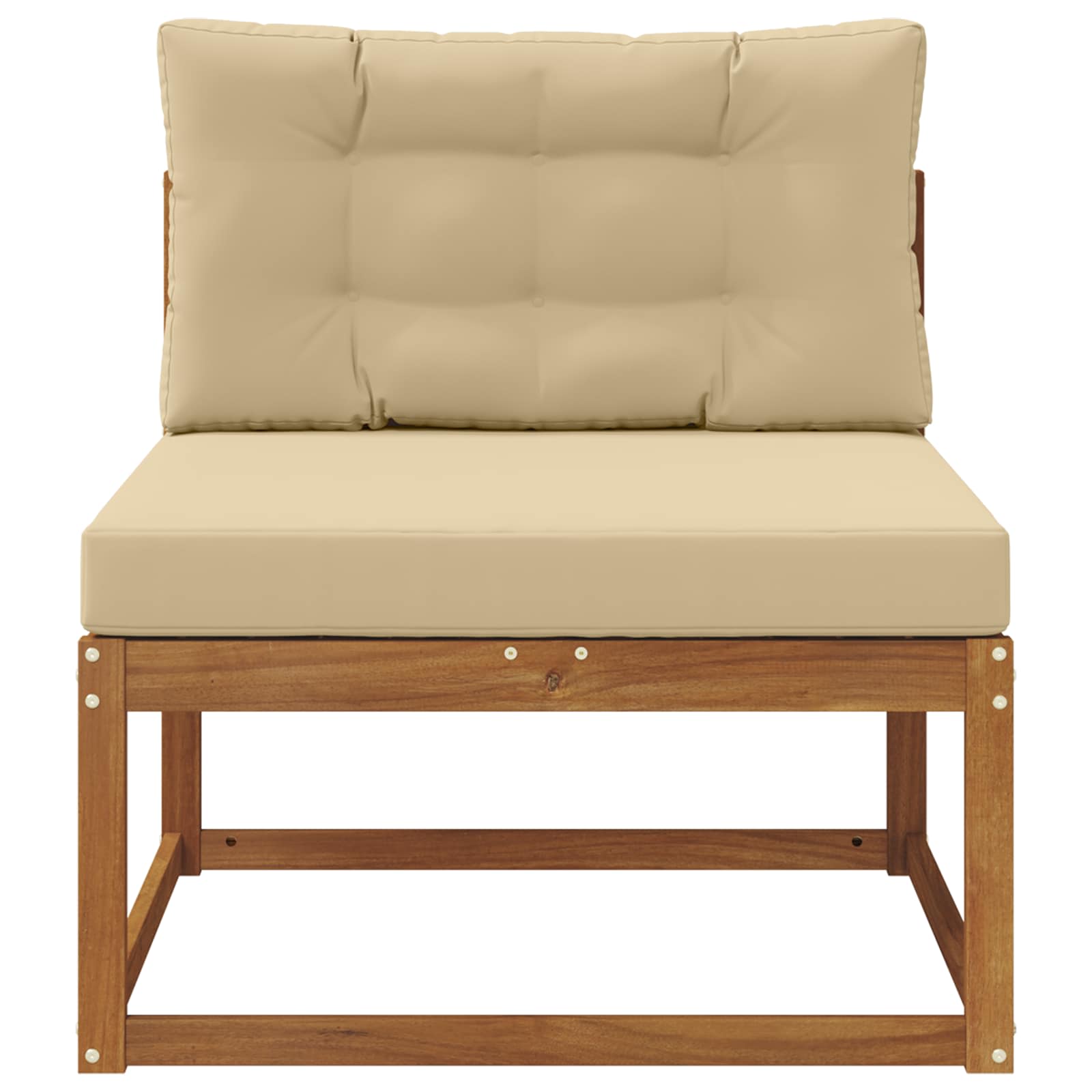 Outdoor Mittelsofa Natur