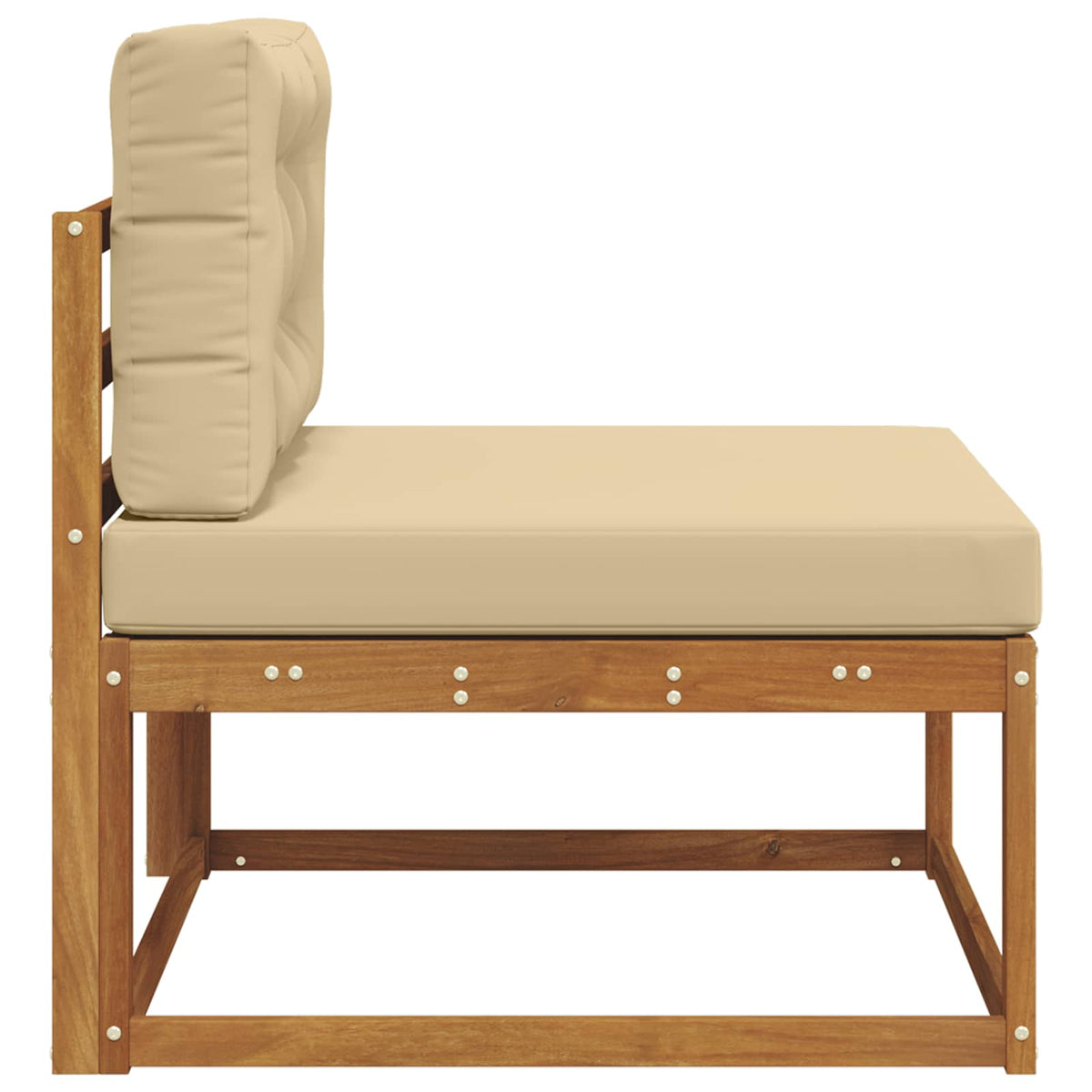 Outdoor Mittelsofa Natur